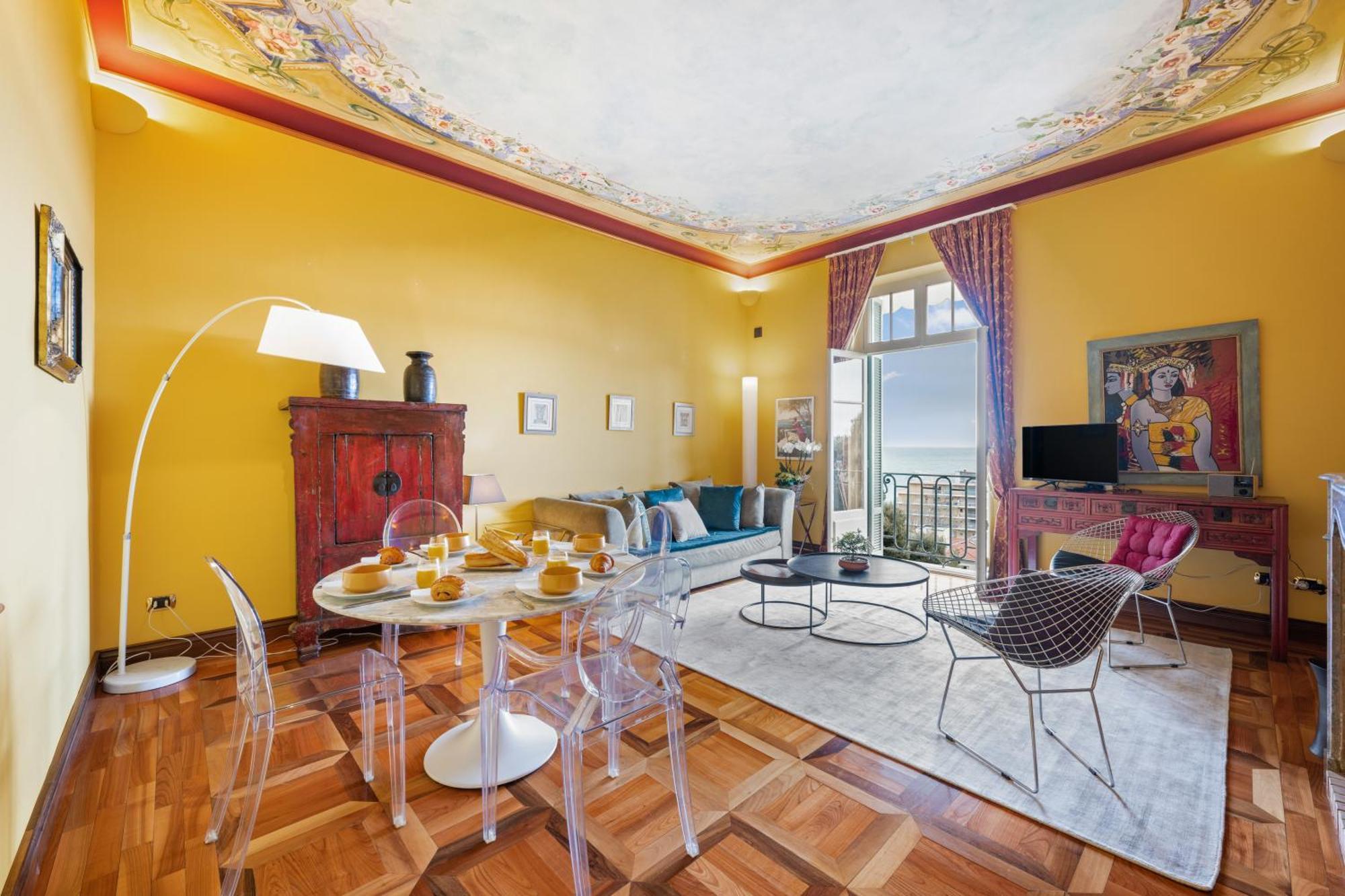 Le Coq Tersling - Residential Parking - Ac - Sea View Apartment Menton Exterior foto